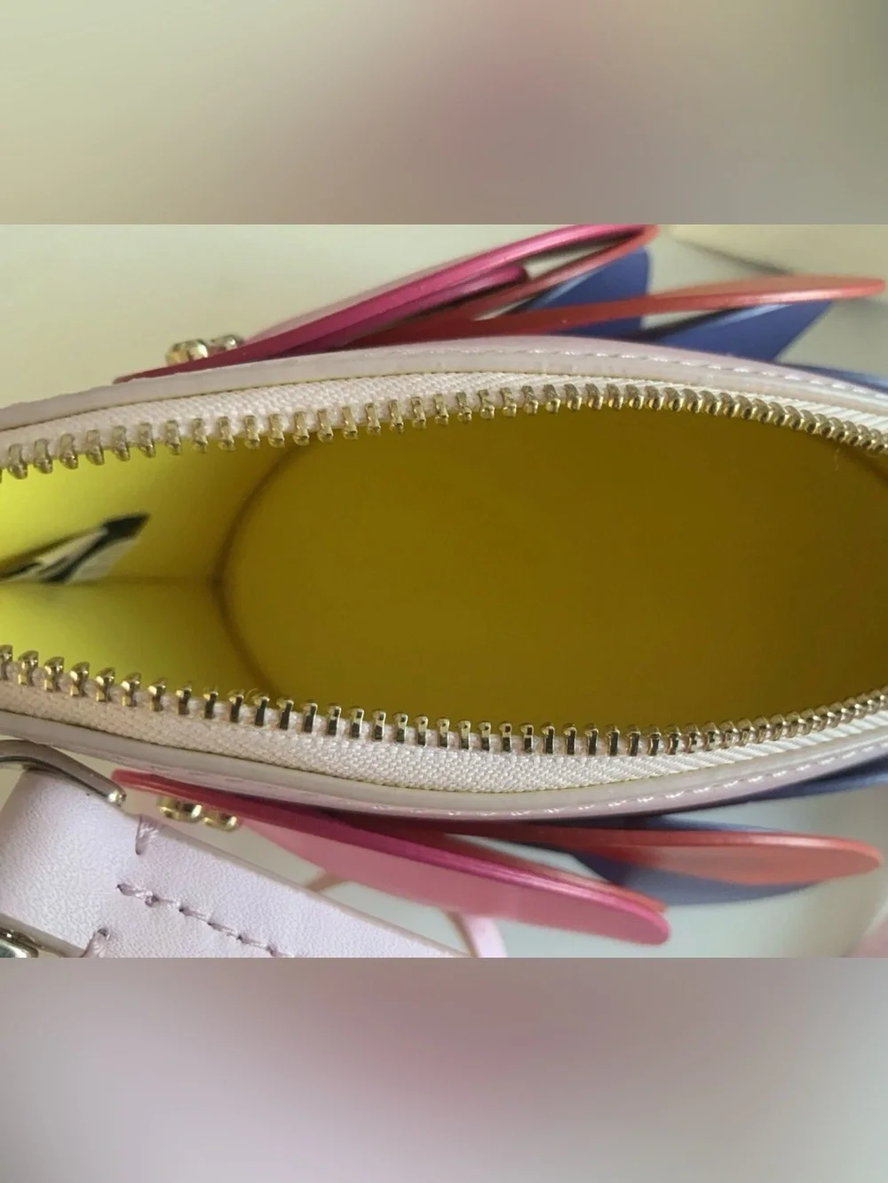 KATE SPADE FLOCK PARTY PARROT LEATHER CROSSBODY NWT